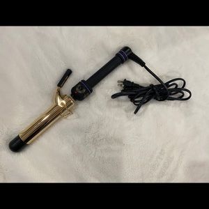 24k gold curling iron